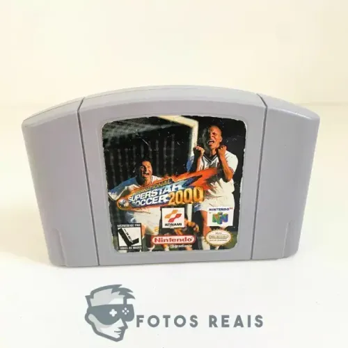 JOGO INTERNATIONAL SUPERSTAR SOCCER 2000 SEMINOVO - N64