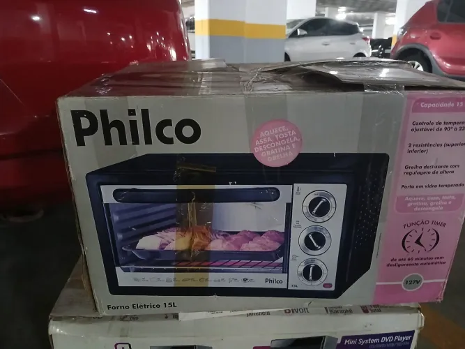 Forninho Elétrico Novo na caixa Nunca usado.