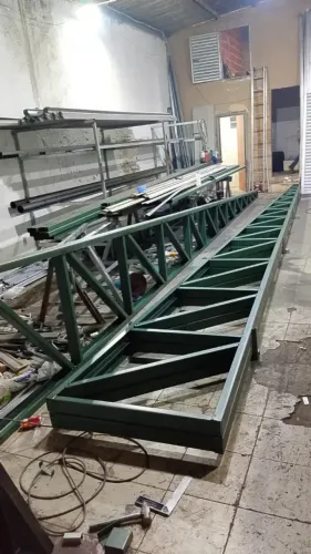 Galpões, Estruturas metálicas - Fabricamos e instalamos