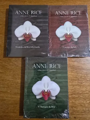 Trilogia A Bela Adormecida, de Annie Rice (lacrados)