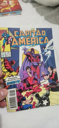 HQs Capitão América A Revanche de Magneto