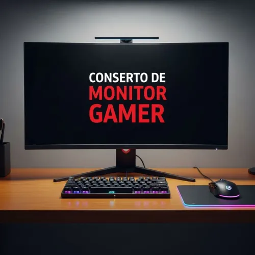 Conserto de Monitor Gamer Profissional com GARANTIA 
