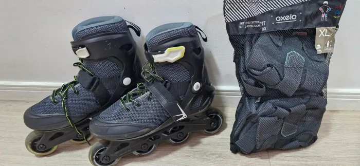 Patins OXELO - Preto  (38/42) Completo