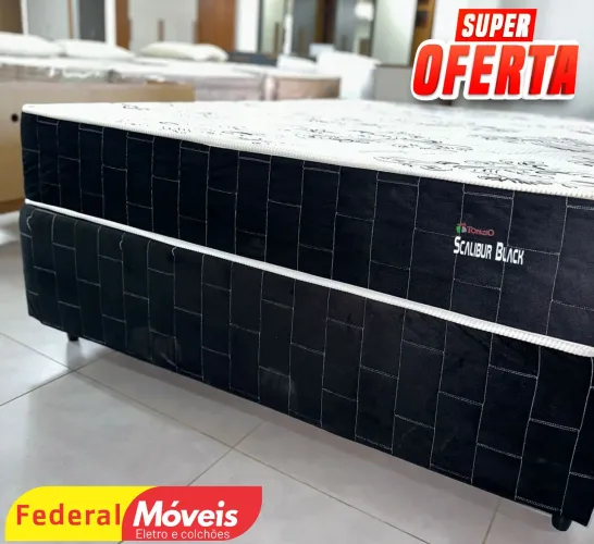 Cama Box em Oferta Casal 1,38m - Entregamos