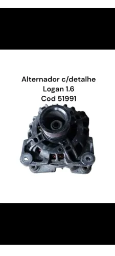 Alternador Logan 1.6 com Detalhe - Cód 51991