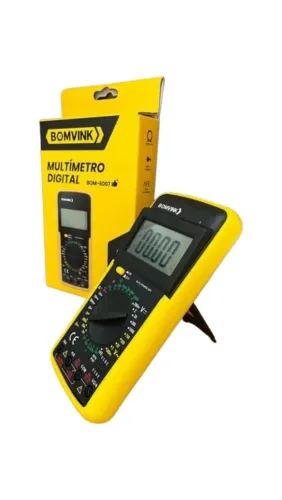 Medidor de tensão  Multímetro Digital Profissional  + pilhas 32 funções  