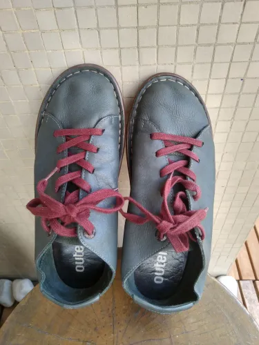 Tênis Masculino outler, original, Casual , Cinza, quase sem uso, novinho