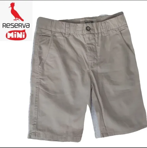 Bermuda Reserva Mini Bege - Conforto e Estilo para seu Filho!