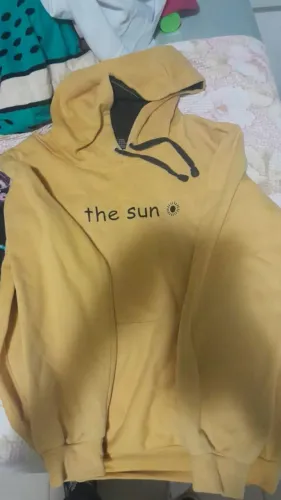 Moletom Amarelo The Sun Casaco