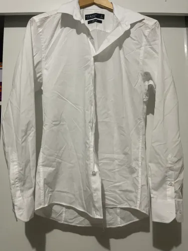 Camisa branca unissex 