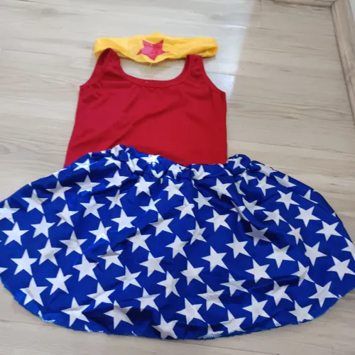 fantasia mulher maravilha infantil 8