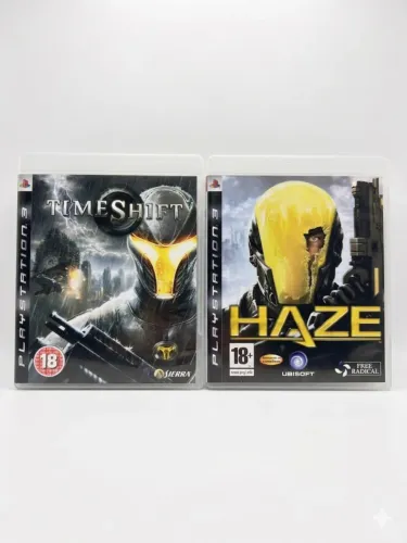 haze e timeshift shooter ps3