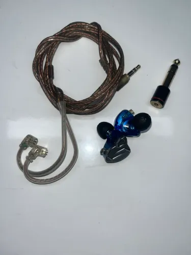 Fone In-Ear KZ ZSN Pro + Adaptador P10 | Excelente Estado