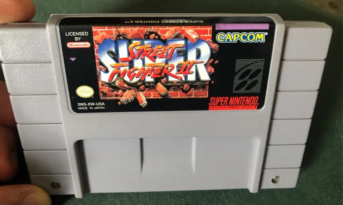 Super Nintendo Snes Super Street Fighter 2 The New Challengers 100% Original