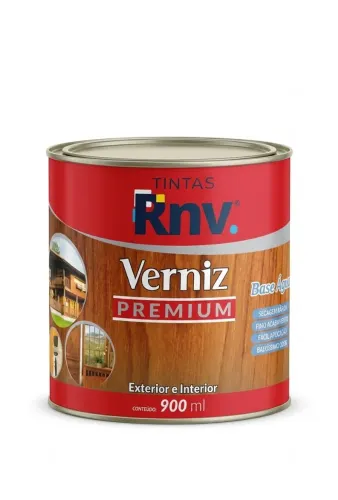 Verniz Premium RNV Base d'água 900ml