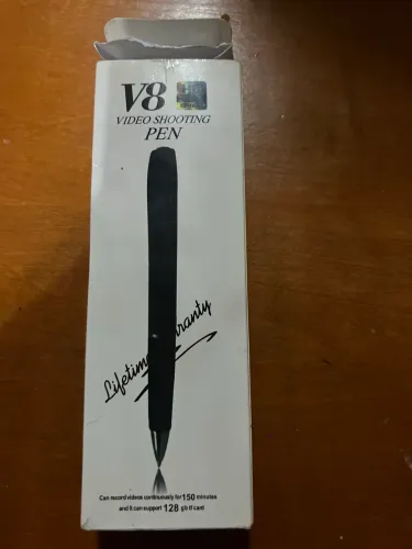 Caneta espiã v8