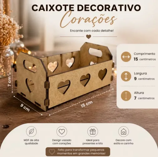 Caixa pra decoração