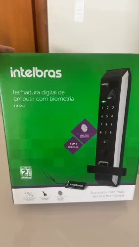 Fechadura eletrônica intelbras 