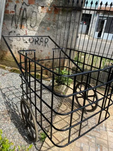 Carrinho de reciclagem ?