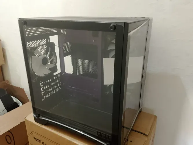 Gabinete gamer aquário CV100