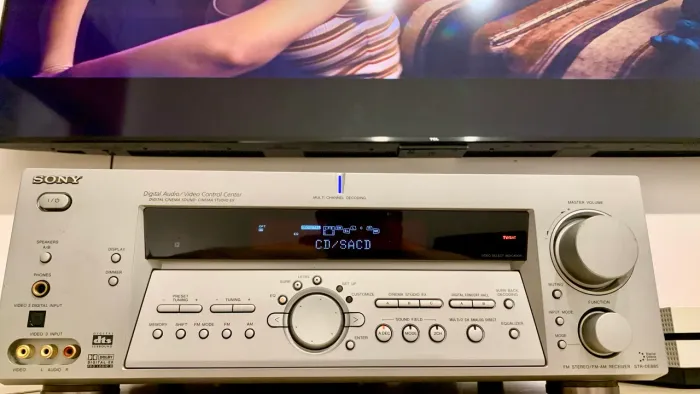 Receiver Sony STR-DE885com Controle Remoto 