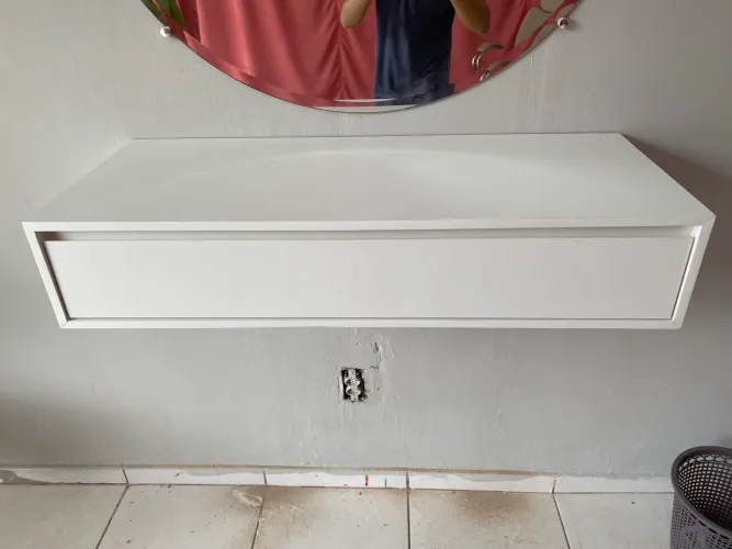 Penteadeira de mdf 1,00 metro 