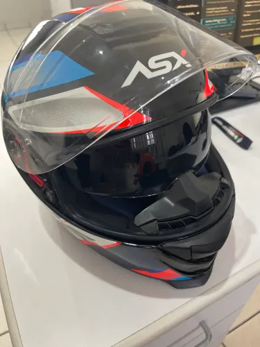 Capacete ASX para motocicleta