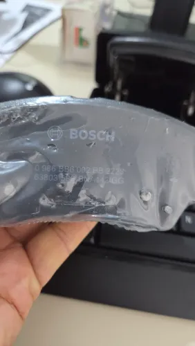 Pastilha bosch freio 0986 BB6 002 BB 2223 63803 (586BNA142) GG hb20 hb20s