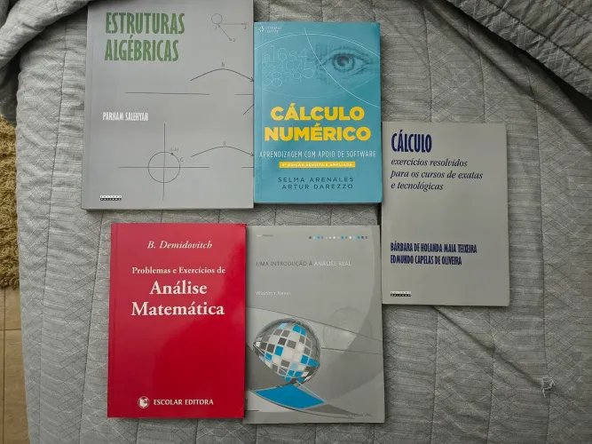 Livros de Matemática universitária (Valores descrição)
