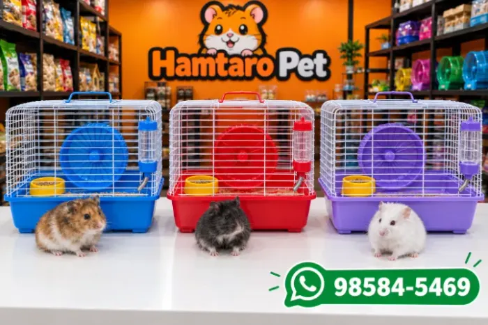 Gaiola para Hamster
