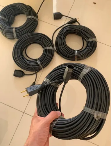 Extensão Elétrica 40 Metros Fio 2x1,0