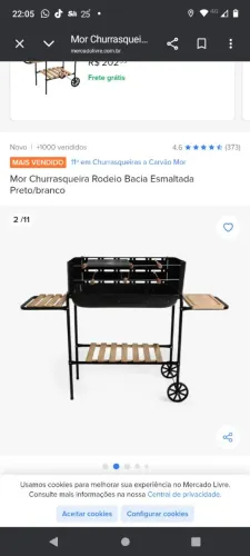 Churrasqueira com rodinha 
