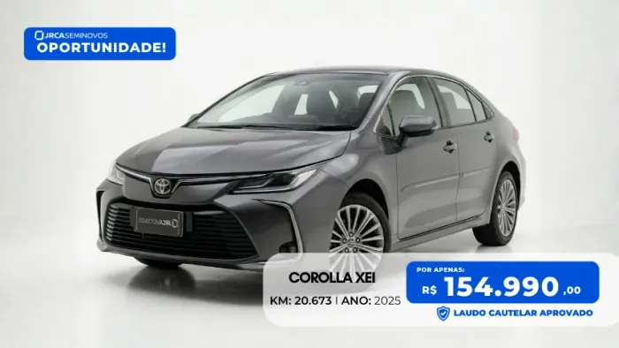 Toyota Corolla XEI 2.0 Flex 16V Aut. 2025