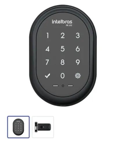 Fechadura digital fr102 Intelbras
