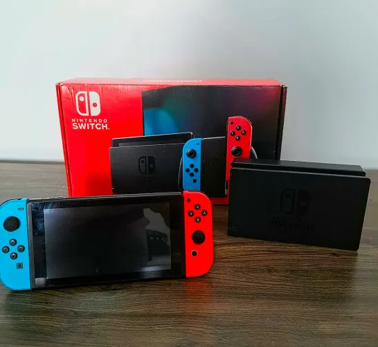 Nintendo Switch | Completo com vários jogos digitais