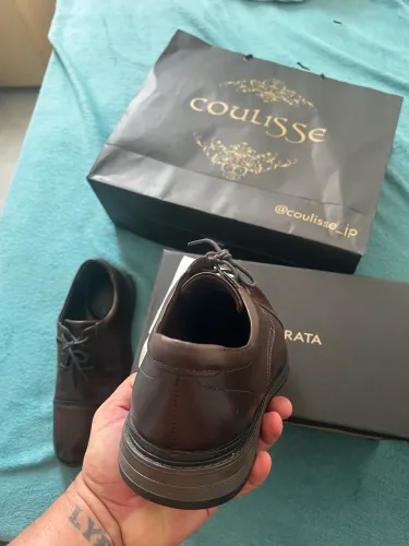 Vendo Sapato Democrata Tabaco Couro Bovino