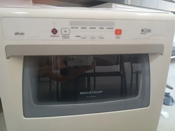 LAVA-LOUÇAS Brastemp 8 serve Ative NUNCA FOI USADA