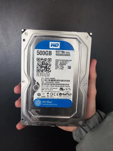 Hdd de 500gb western digital