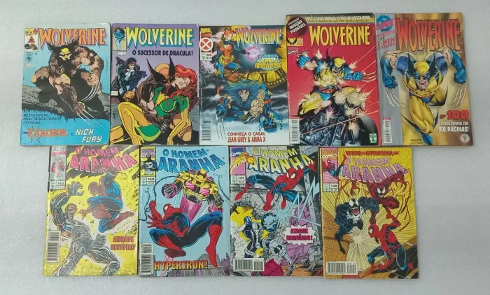 Hqs Marvel e DC diversas