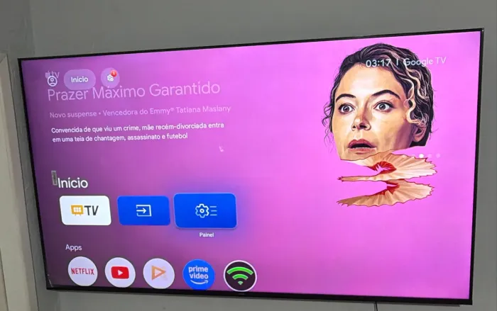 Tv Telão 75 Philips 4k Google Tv 