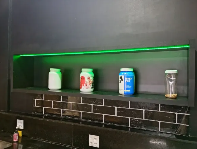 NICHO DE PAREDE COM LED