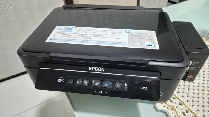 Epson L355 EcoTank - Para Peças ou Reparo (Defeito no Cabeçote)