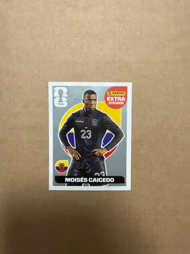 Figurinha Legend Caicedo Prata Panini 2026