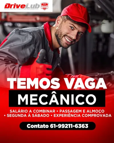 Vaga para mecânico de carros Vicente Pires