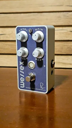Pedal Bogner Wessex Overdrive By Rupert Neve Novíssimo!!! Cinza-escuro (Usado)