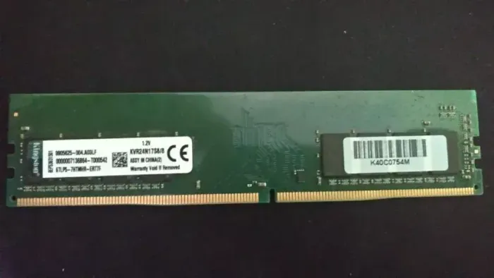 Memória Ram DDR4 8GB - 2 Pentes