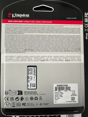 SSD 240 Giga kingston 