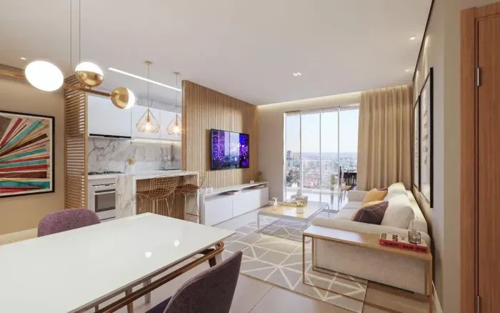 Inovar Residence - 70m2 - 2 quartos - Prox. da praça Batista Campos