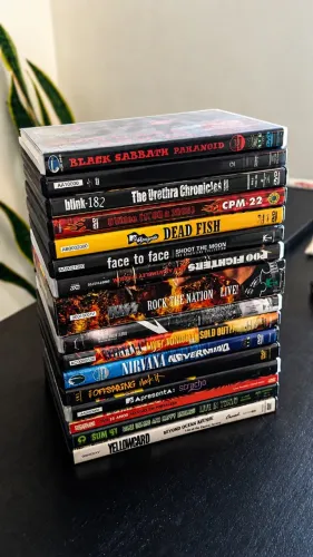 DVDs Musicais Diversos - Rock, Punk, Emo e Pop-Punk - Venda Individual, Parcial ou Total