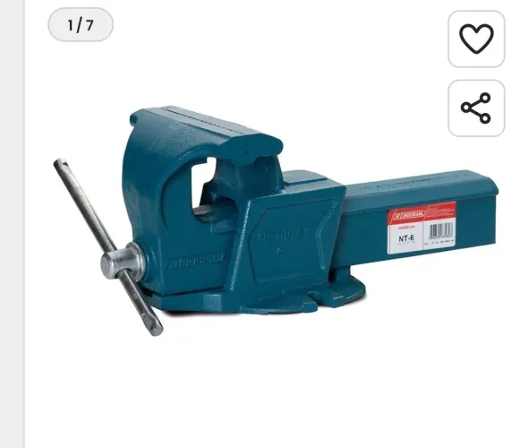 Morsa De Bancada Fixa NT-6 Nocram